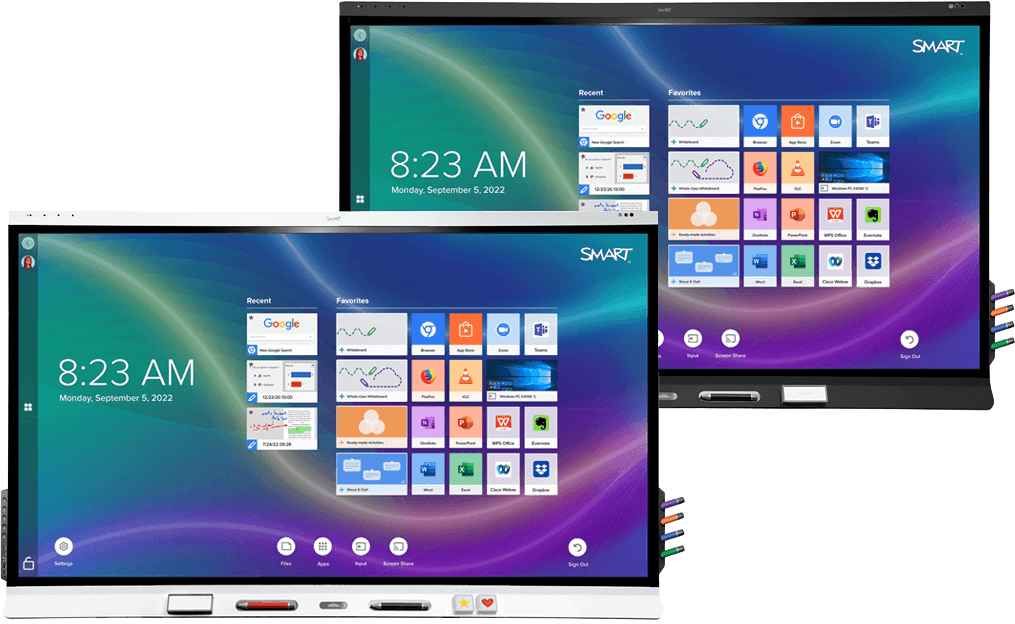 SMART Board 6000S (V3) 65” Interactive Display with iQ