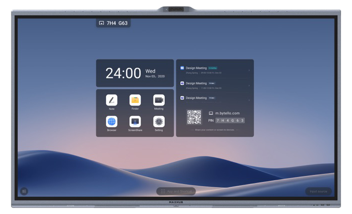 MAXHUB XBoard V7 Series 55” UHD Interactive Display